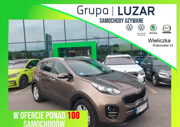 kia Kia Sportage cena 74900 przebieg: 78359, rok produkcji 2017 z Wieliczka